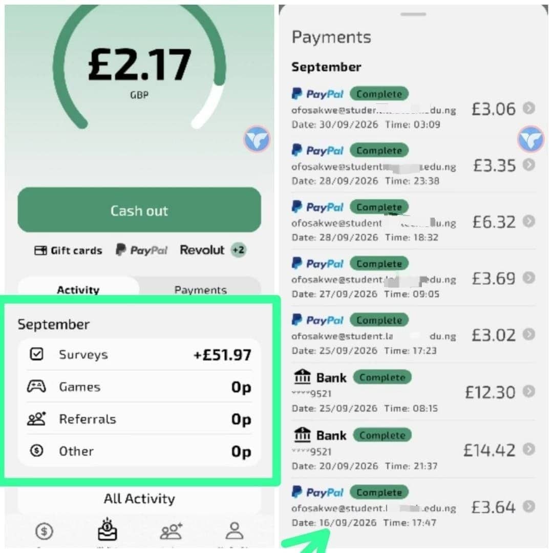 £50 in 2 weeks, during my professional exams — Frank's personal result